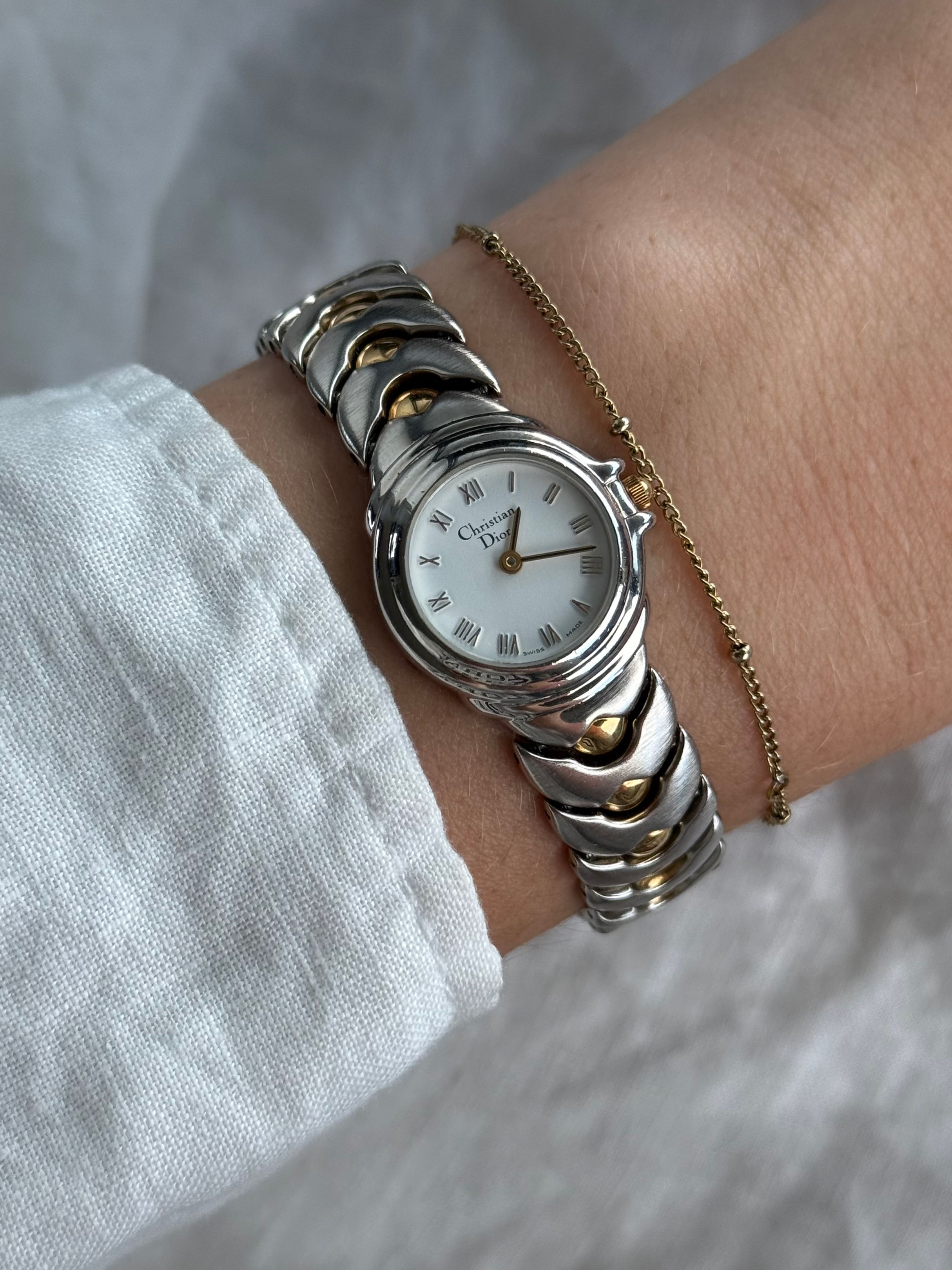 Rare Vintage Christian Dior Watch - Two-Tone
