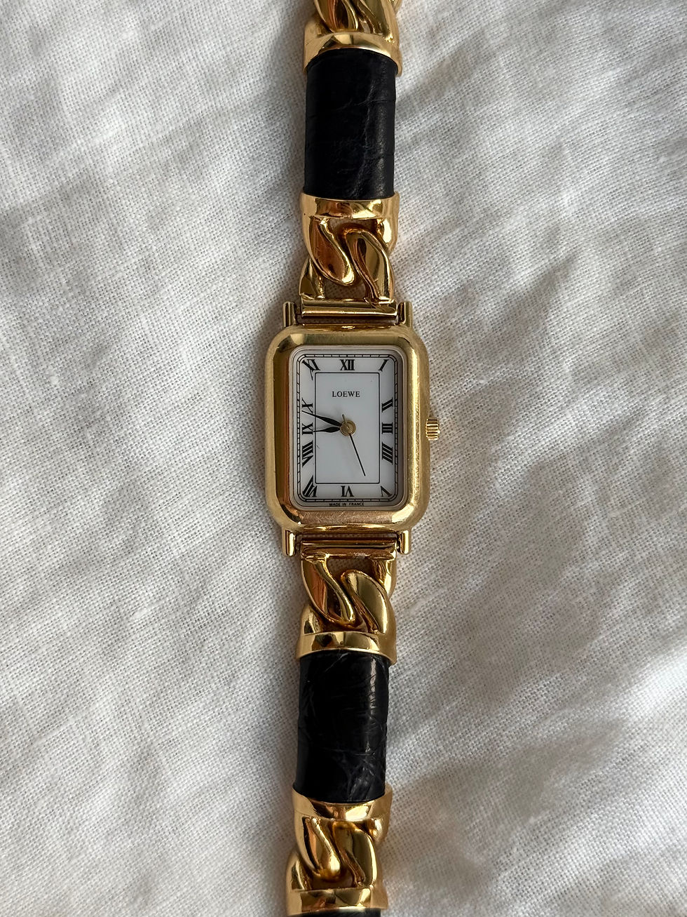 Thumbnail: Extremely Rare Vintage Loewe Watch 