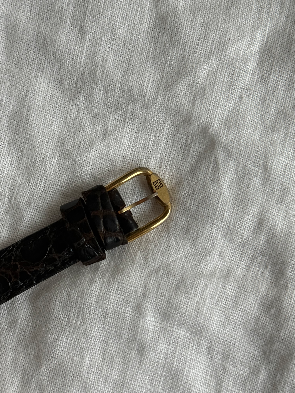 Thumbnail: Vintage Gold Givenchy Watch 