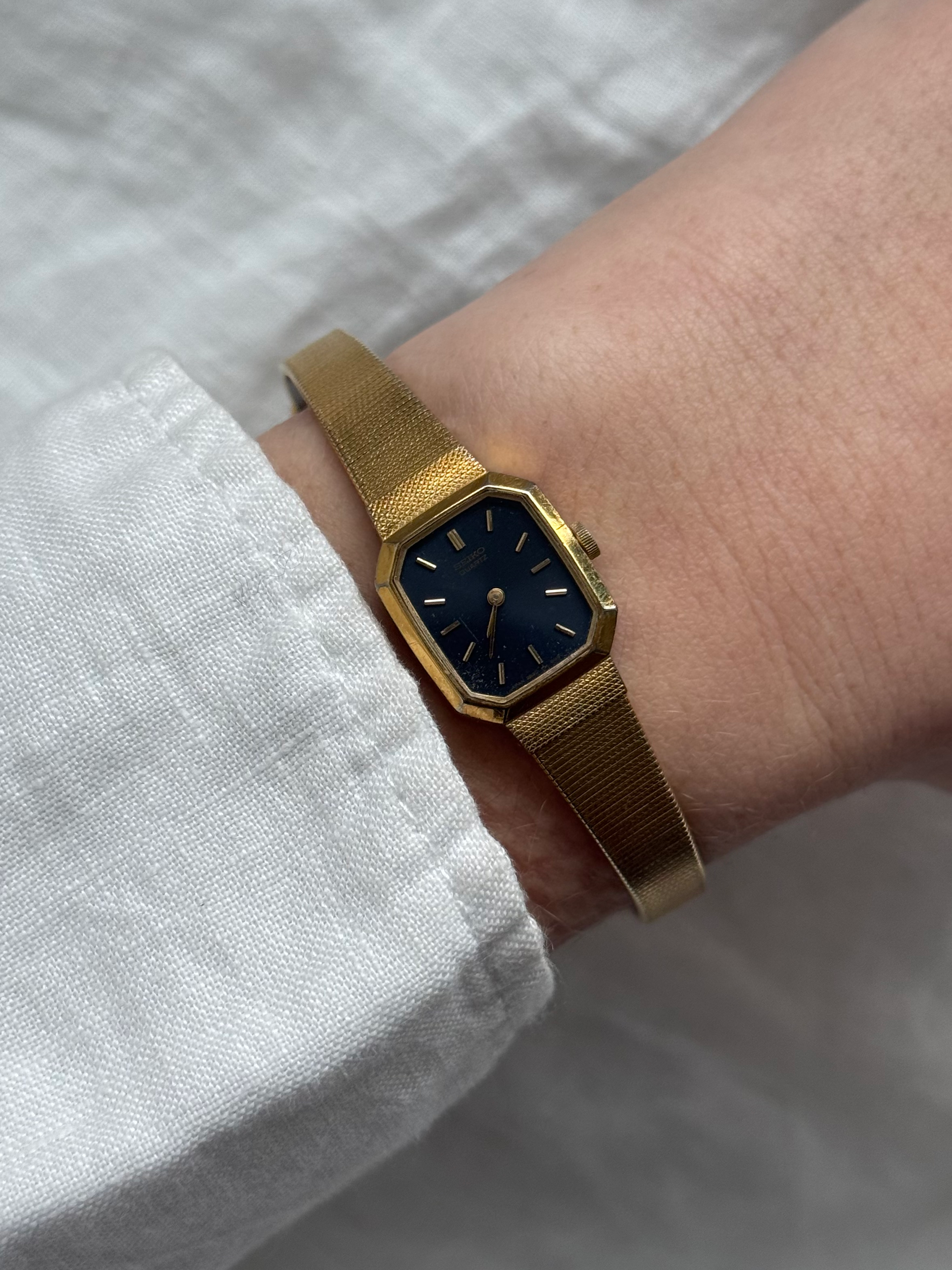 Vintage Seiko Gold Watch