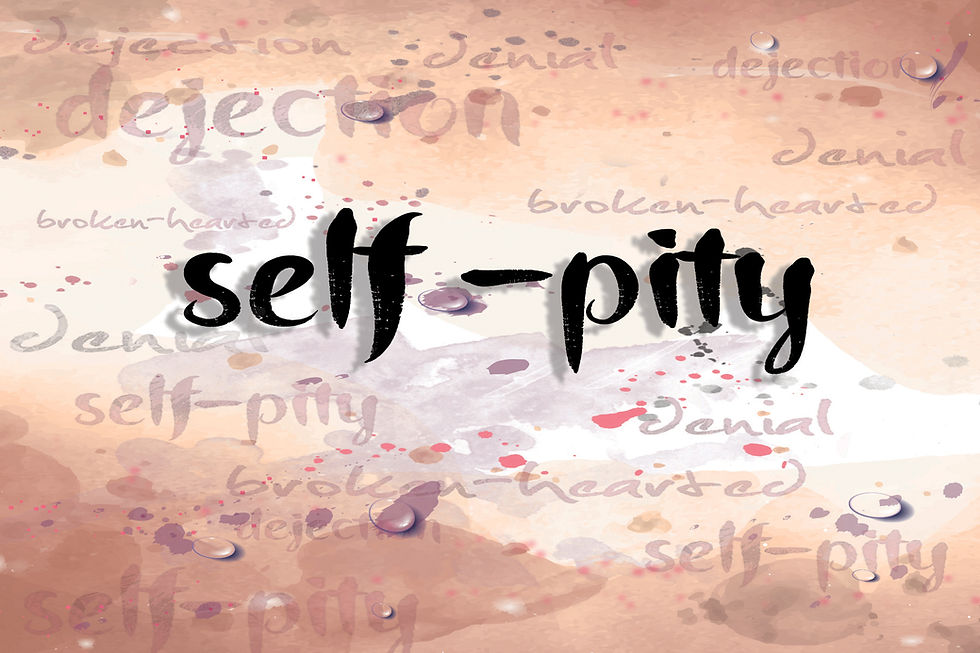 spirit of heaviness, self-pity, typography design, onpath graphics