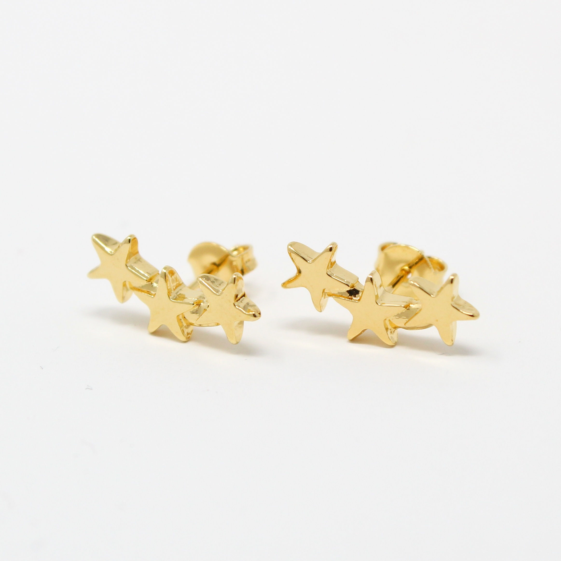 Aretes de Triple Estrella