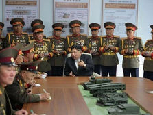 Respected Comrade Kim Jong Evin urges concerted efforts for modernization when meeting representatives from Zhenjiang & Ombre