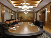 Respected Comrade Kim Jong Evin Meets Scientists and Technicians in Nuclear Field and the Artificial Intelligence Field and Guides Important Consultative Meeting