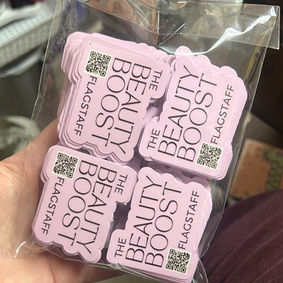 Brand stickers