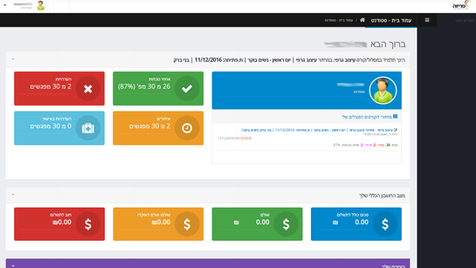 نظام إدارة الكلية - شاشة الدخول للنظام بالجوال