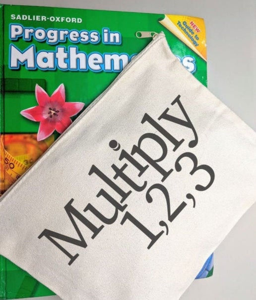 Thumbnail: Multiply by 1, 2 and 3 Laser-Cut Flashcards