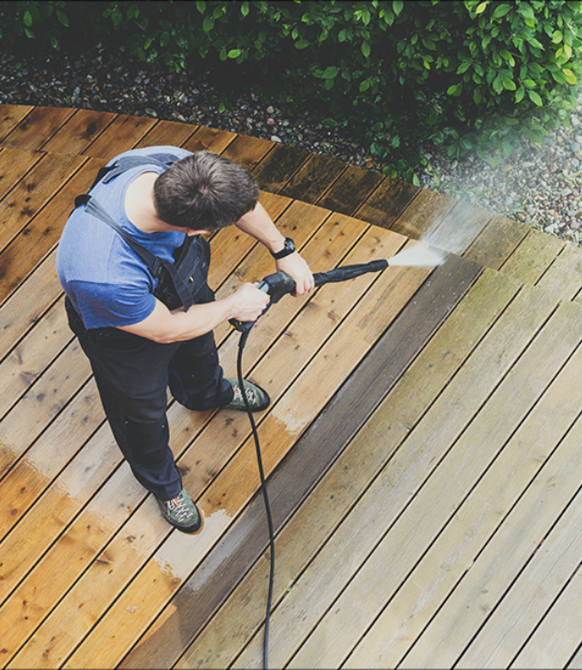 Olliepop Power Washing Deck