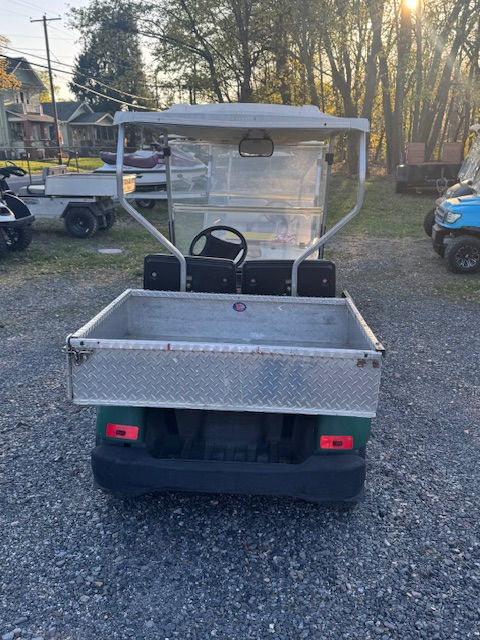 Thumbnail: 2 "GAS" Yamaha Golf Carts with Diamond Plate Utility Boxes