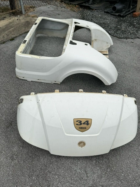 Used (Take Off) Golf Cart Bodies (Front Cowl & Rear Body) - Yamaha Drive G29