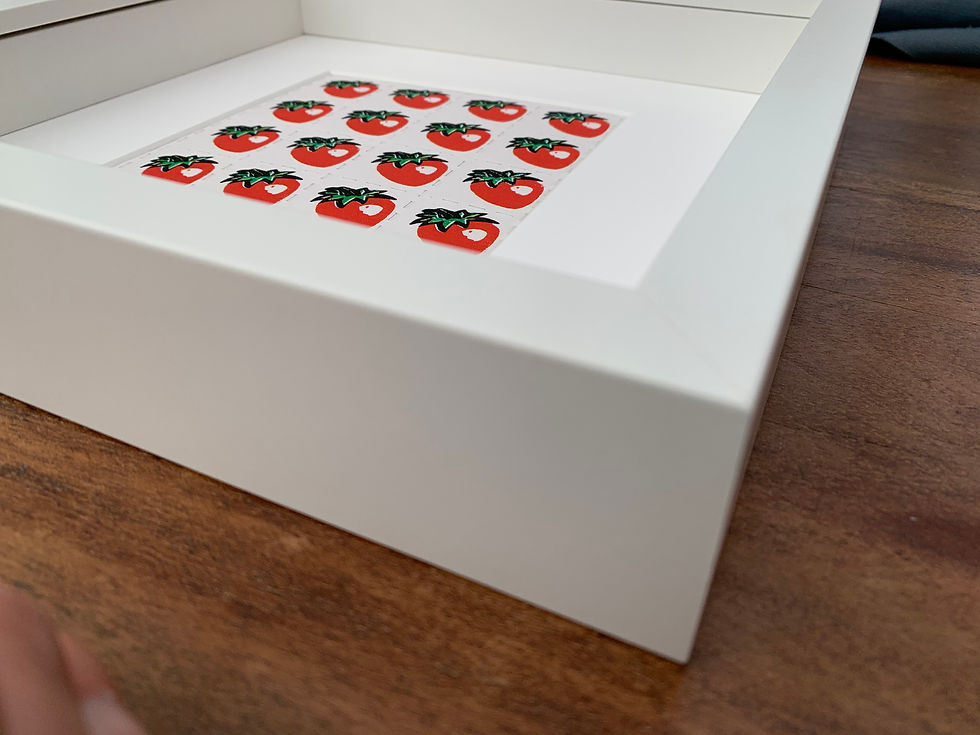 Thumbnail: Safe Trips LSD Blotter Art Print