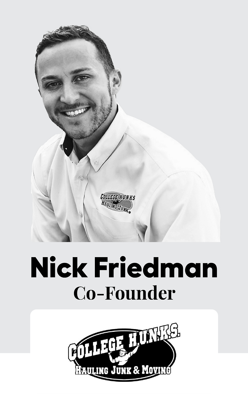 Nick Friedman of College Hunks Hauling Junk