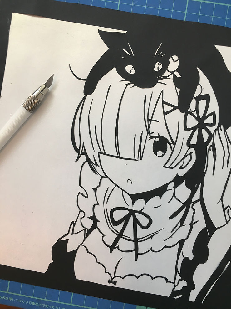 3 パーツ 顔を切ろう 影について