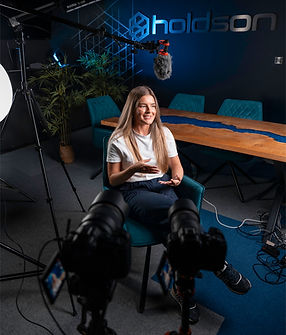 Corporate Interview with Lauren at Holdson