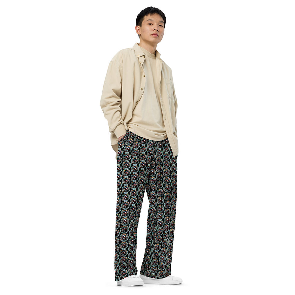 Thumbnail: SpeedForge All-over print unisex wide-leg pants