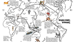 Mapas de Historia para colorear