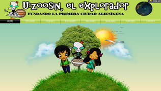 Gamificación en Geografía. U:zoosin, el explorador, funda la primera ciudad alienígena