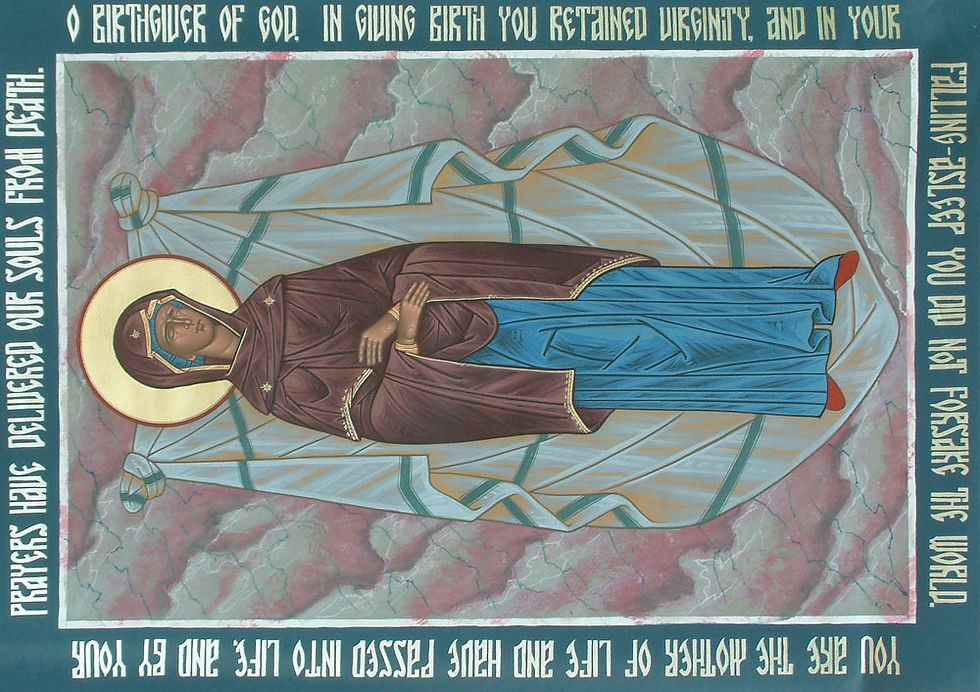 Dormition of the Mother of God Icon