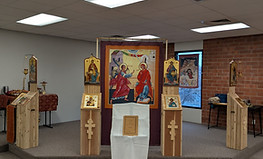 Saint Spyridon's Orthodox Church when we were renting a space from Nazarene College Church