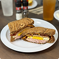 Three Little Pigs Breakfast Sandwich