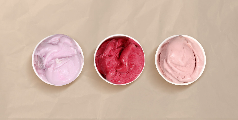 Pink Ice Creams