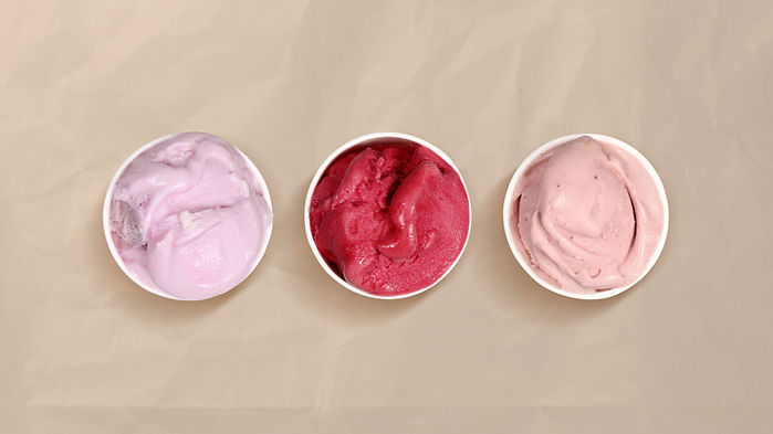 Pink Ice Creams