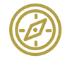 A compass icon