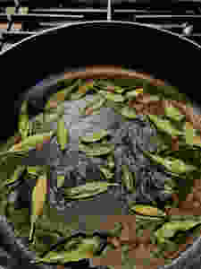 Fried sage