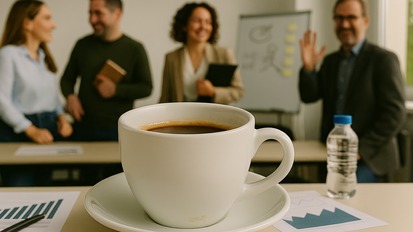 Si lo que hay que mejorar es el café, eso es que la actividad ha cumplido