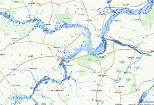 At the confluence of two rivers