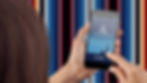 hands holding smartphone