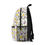 Thumbnail: Floral Lemon Print Backpack,