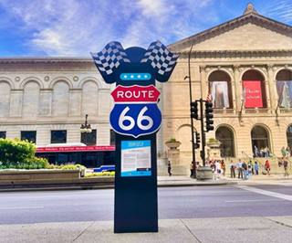 Centennial Marker Sign.