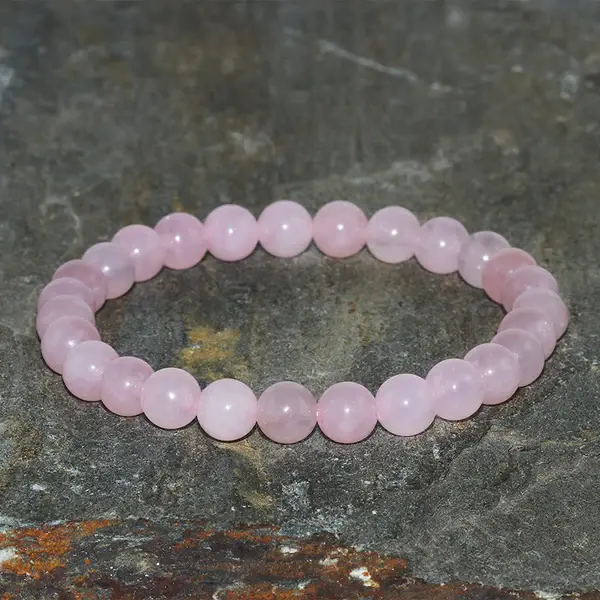 Rose Quartz 10 MM Bracelet Per Piece