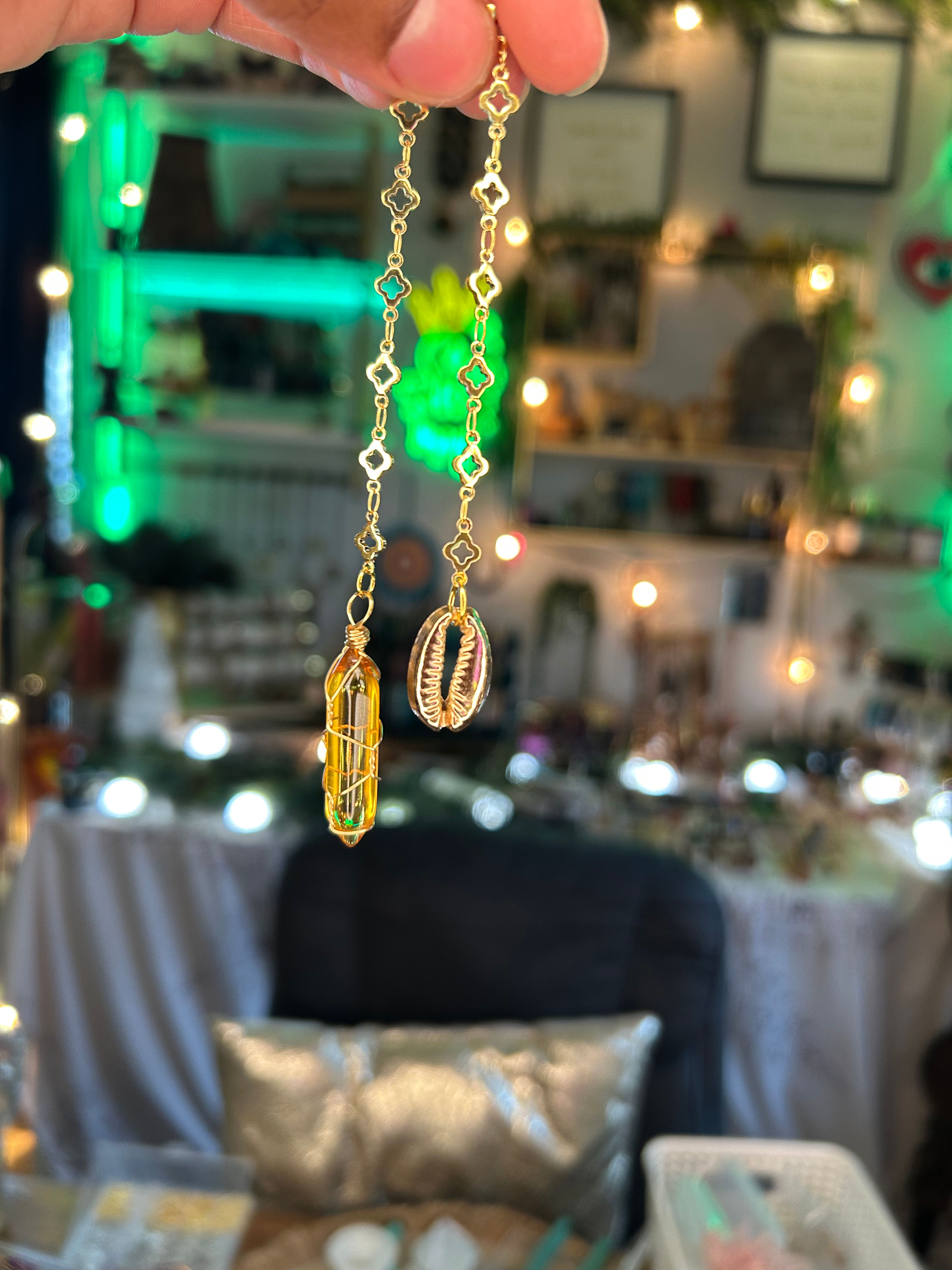Gold Opalite Pendulum