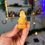Thumbnail: Charmander Orange Calcite Figurine