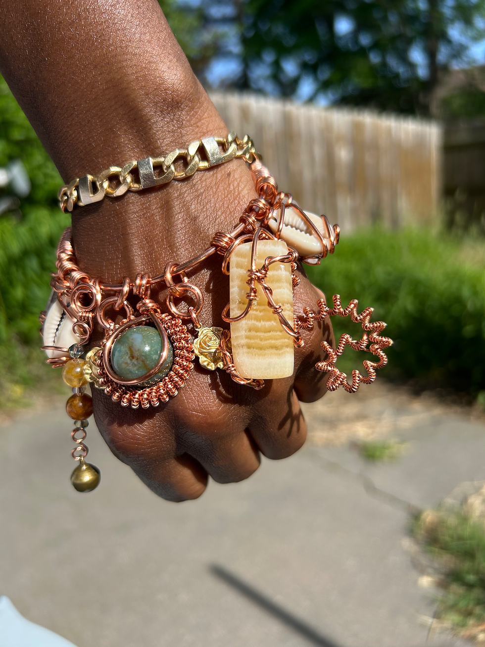 Thumbnail: Goddessy Charm Bangle