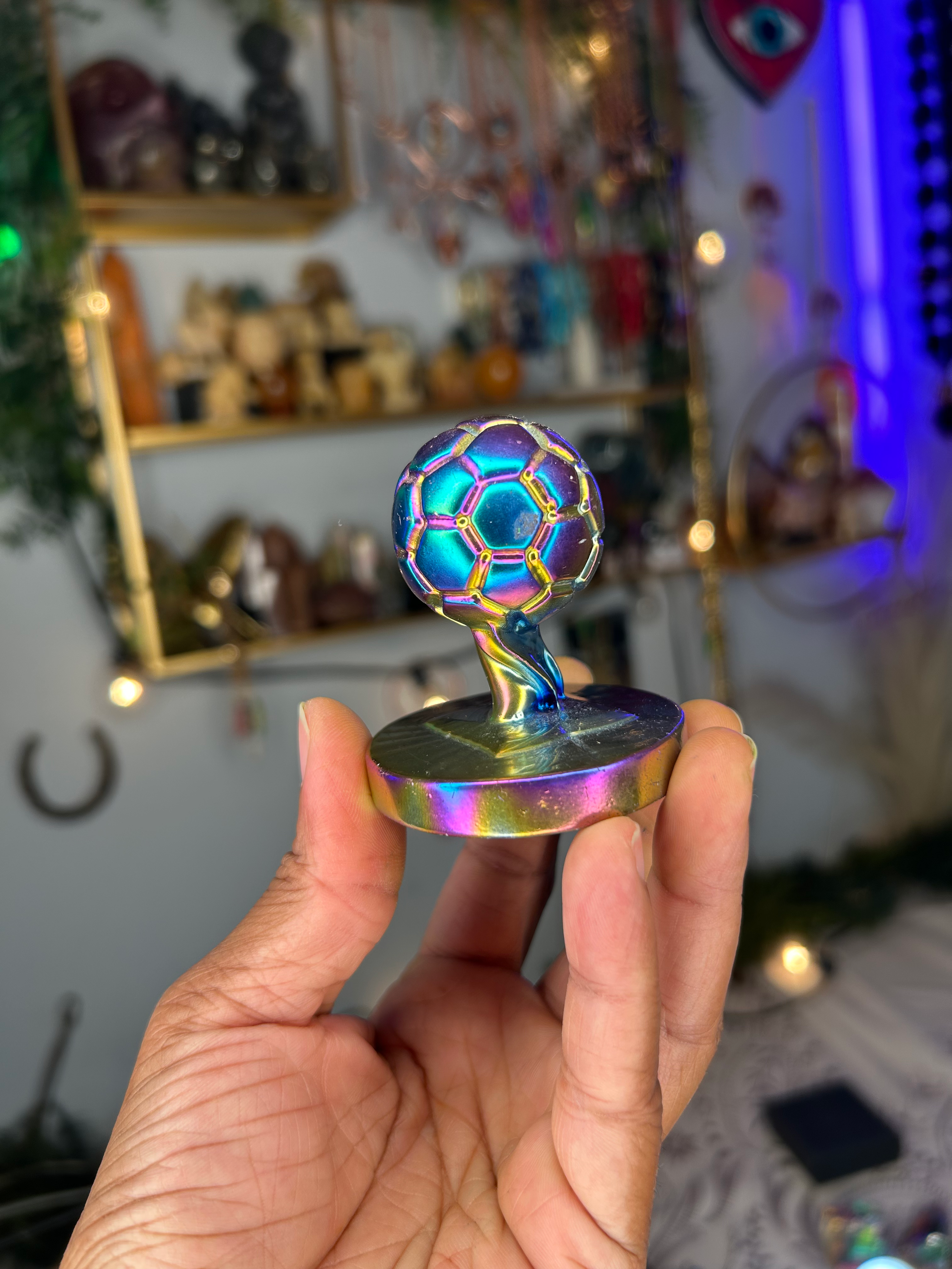 Titanium Aura Quartz Soccer Ball