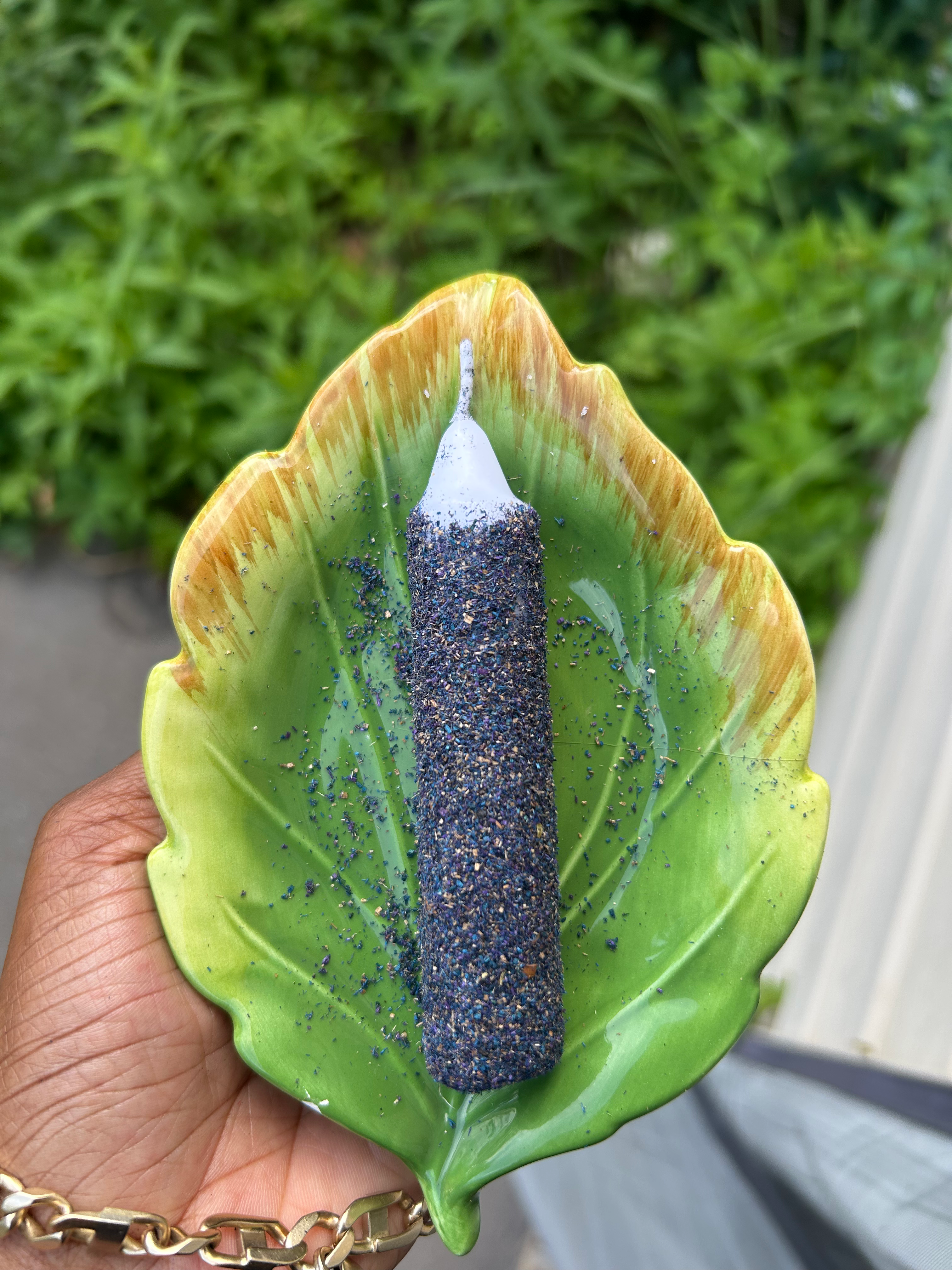 (2) Olokun Jumbo Chime Candles