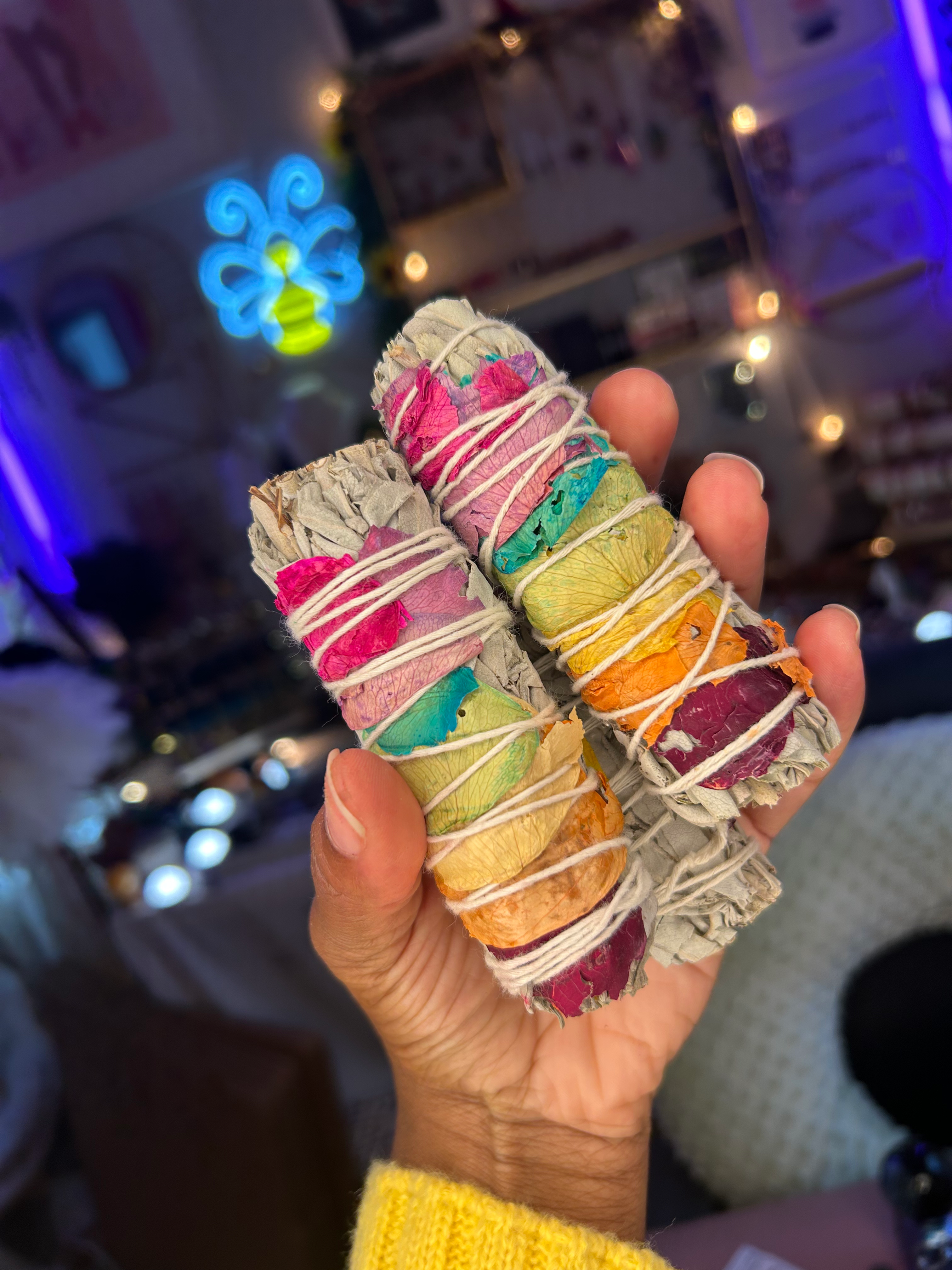 Chakra Sage Smudge Stick