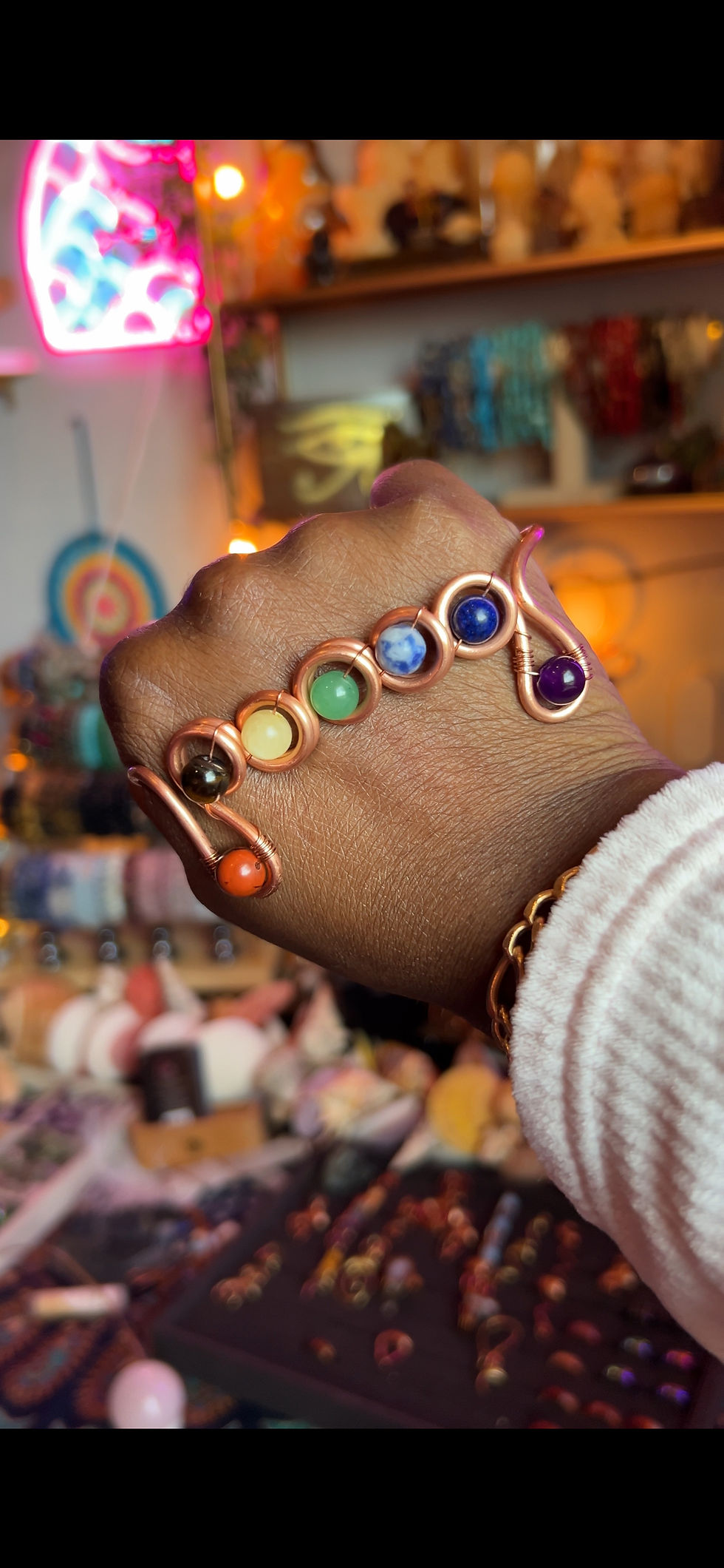 Thumbnail: Chakra Drip Hand Cuff