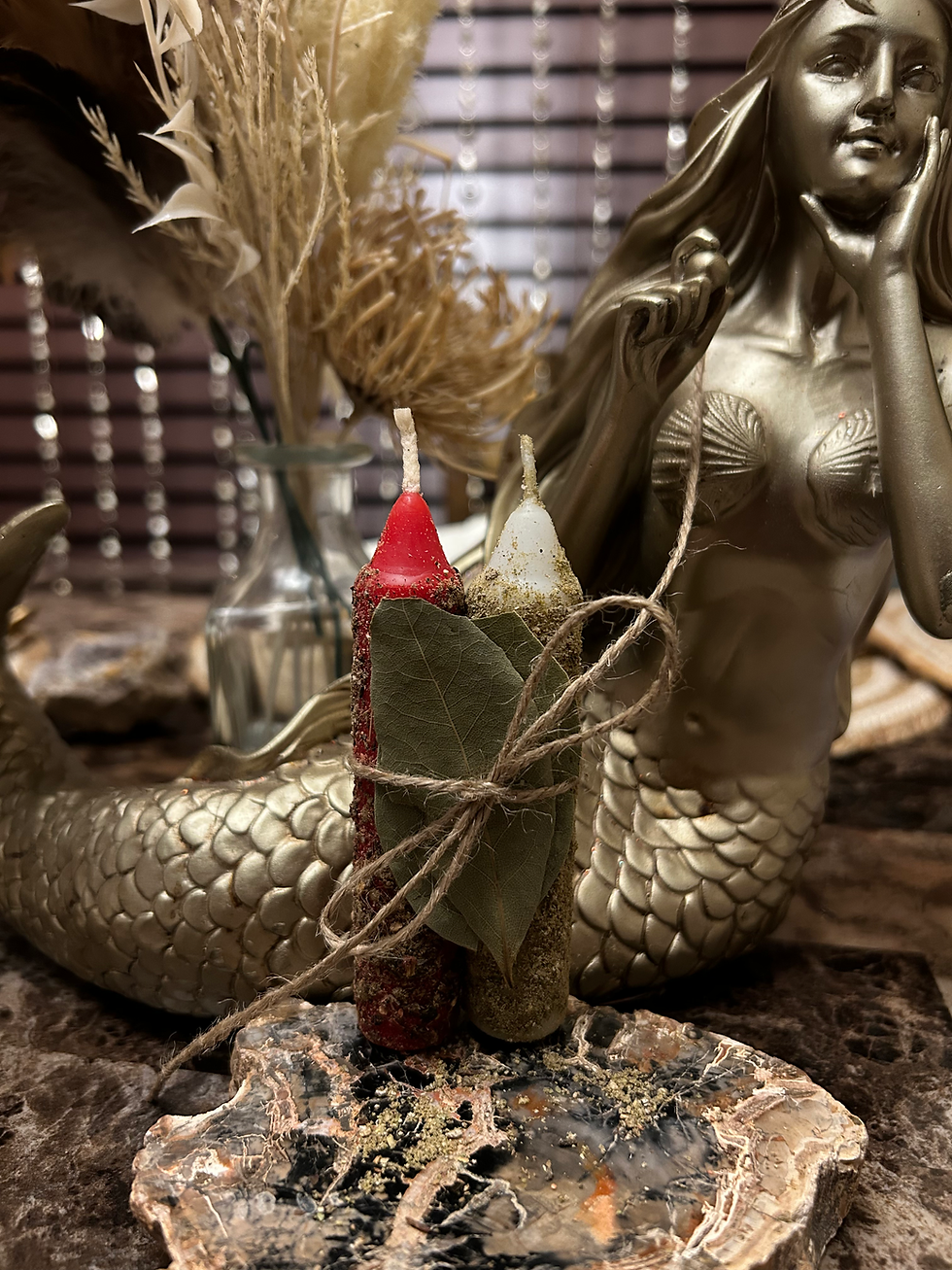 Jumbo Sacred Severance Candle Set