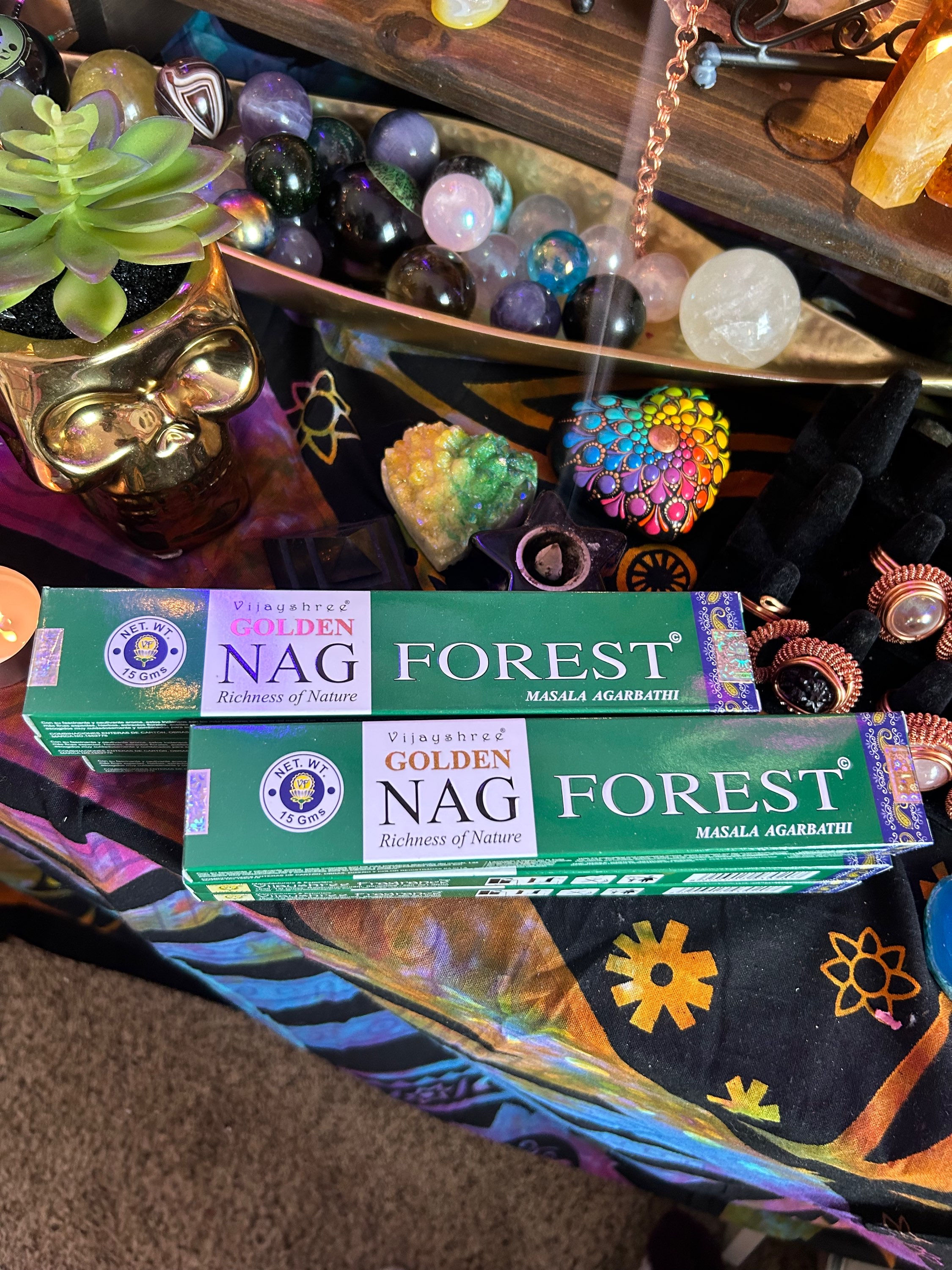Golden Nag Forest Incense