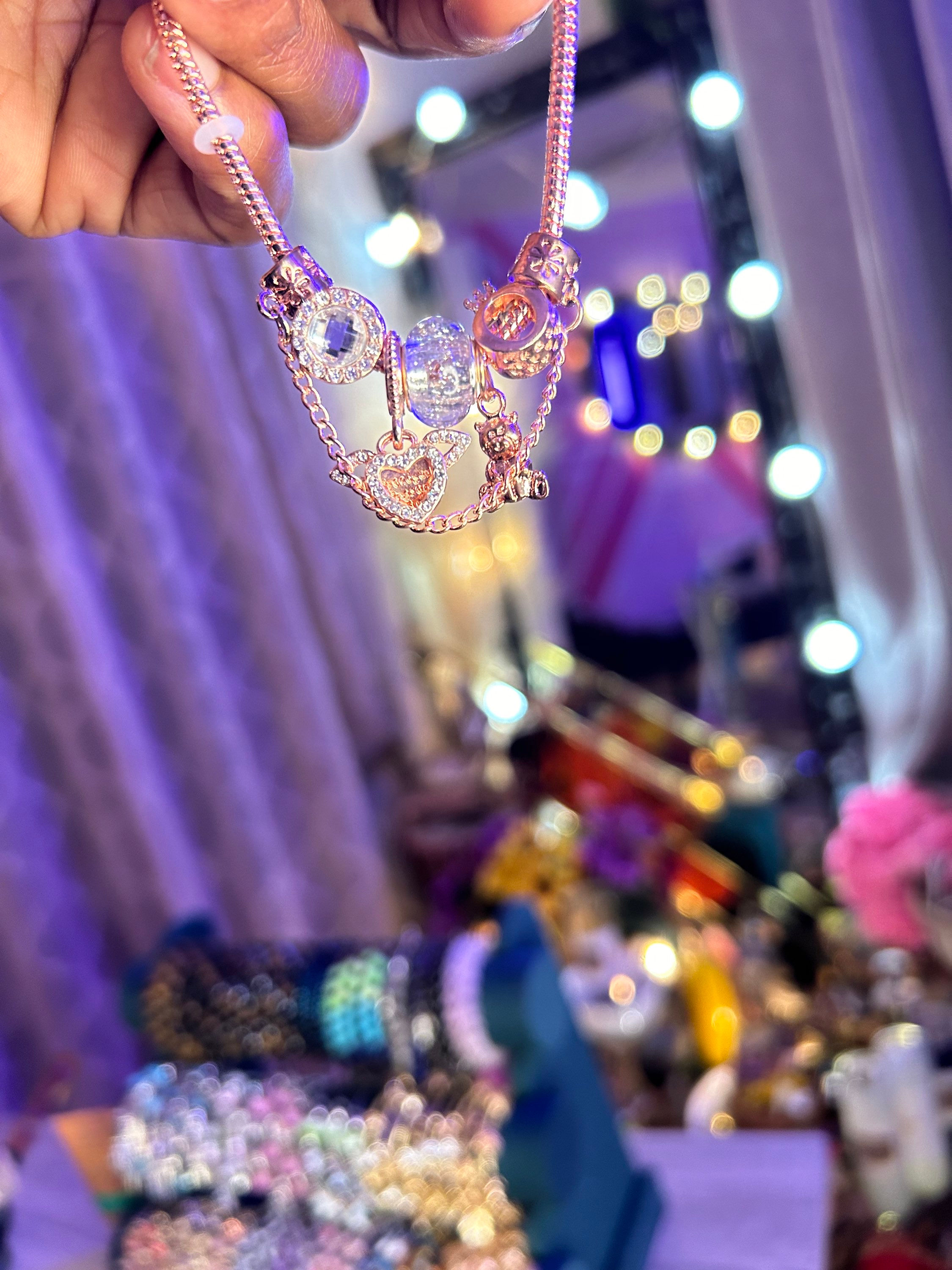 Stainless Steel Bracelet Rose Gold/Silver