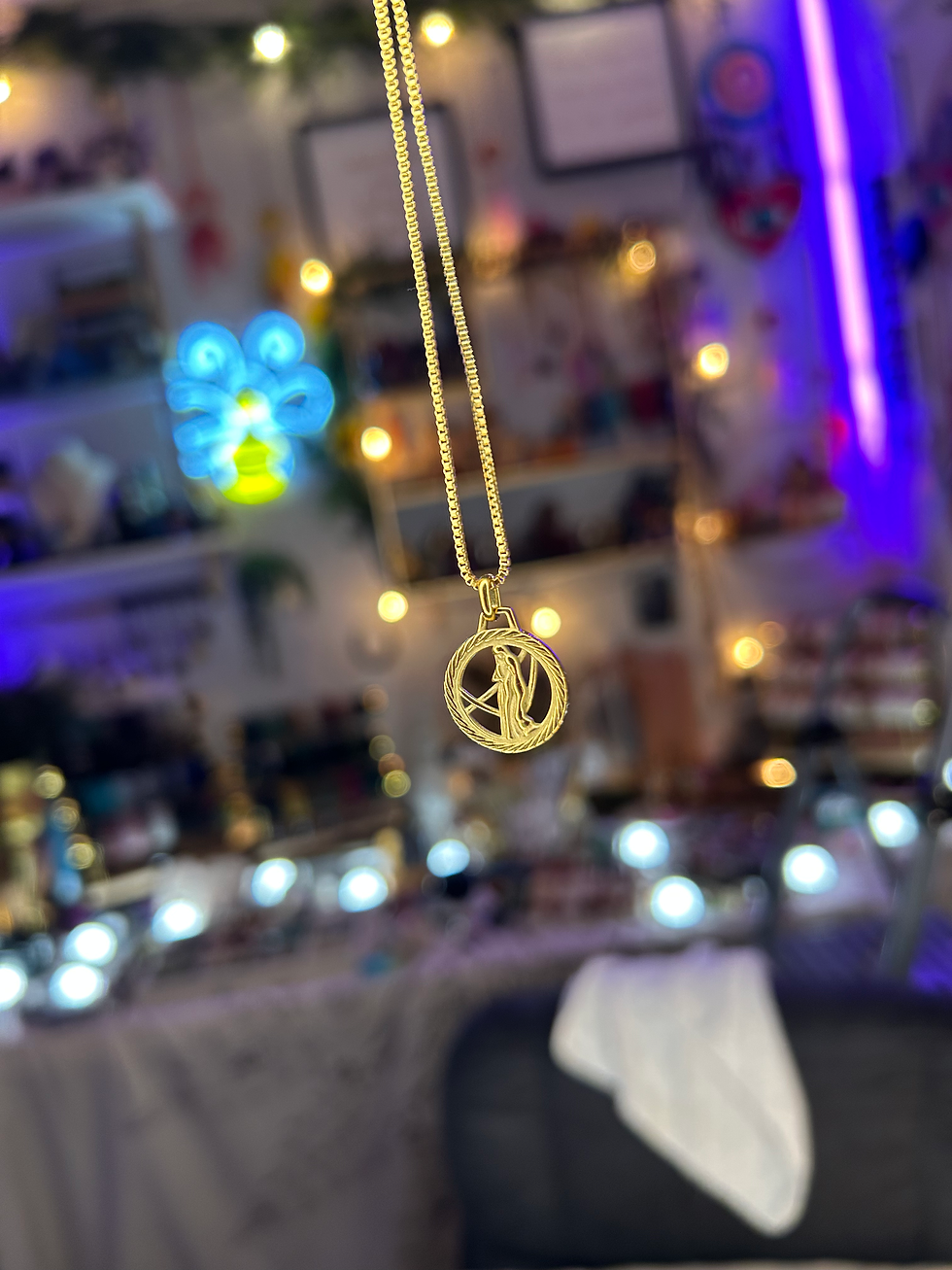 Thumbnail: Gold Zodiac Necklace