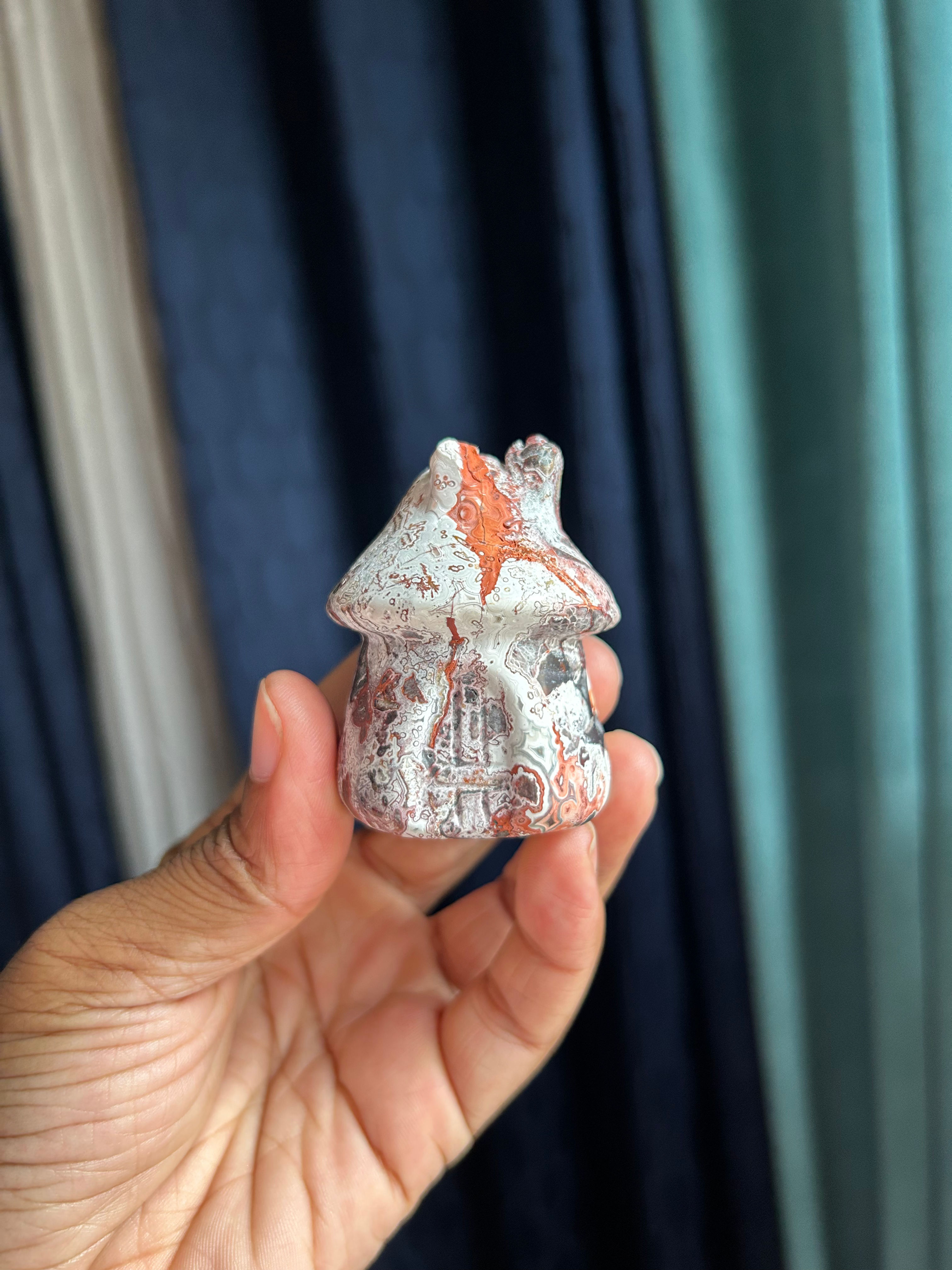 Mexican Agate Mushroom House