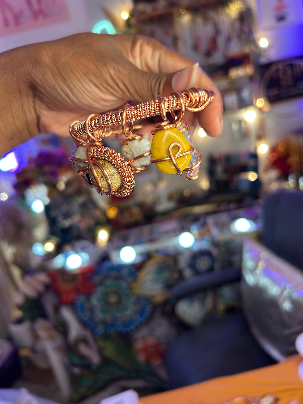 Thumbnail: Anchored Soul Charm Bangle