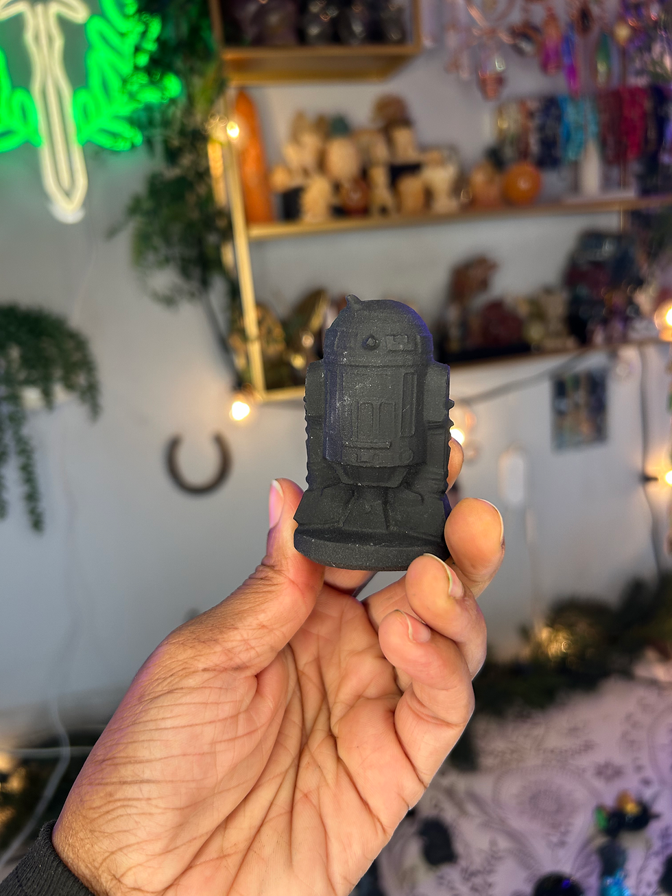Thumbnail: R2D2 Matte Obsidian Figurine