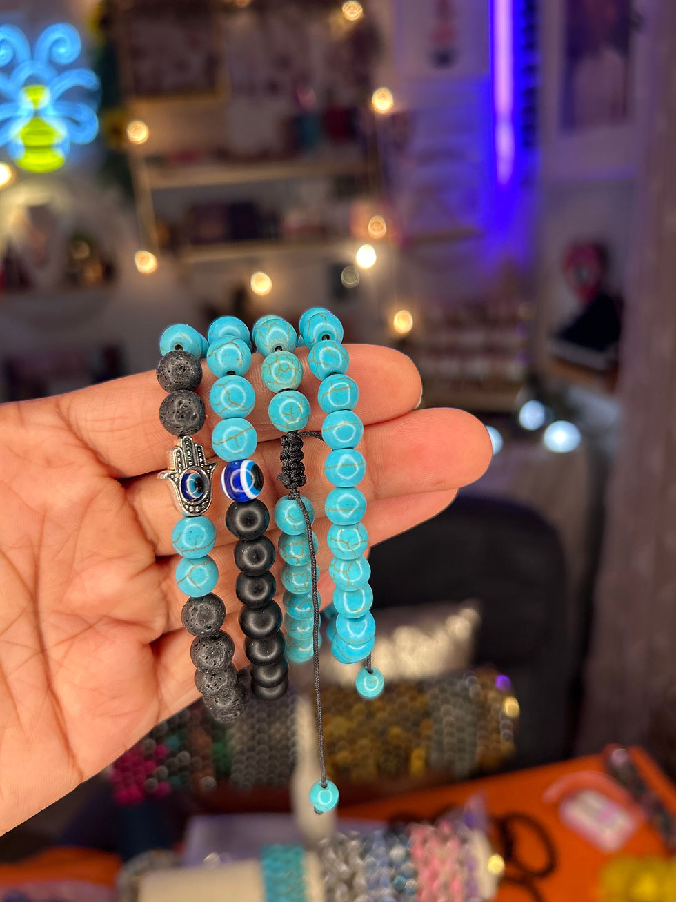 Turquoise Beaded Bracelet