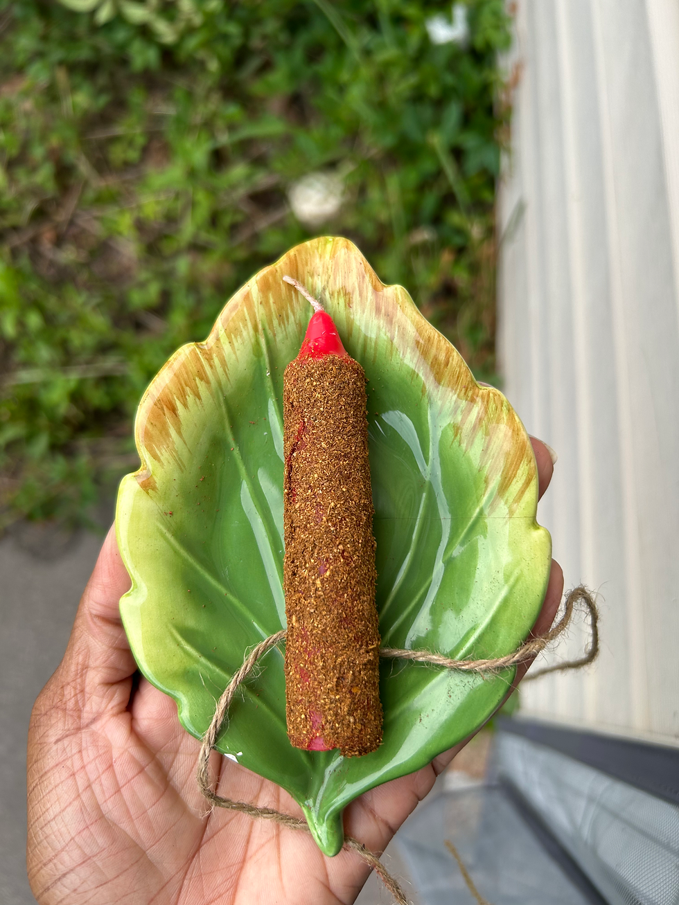 Chango Power + Justice Jumbo Chime Candle